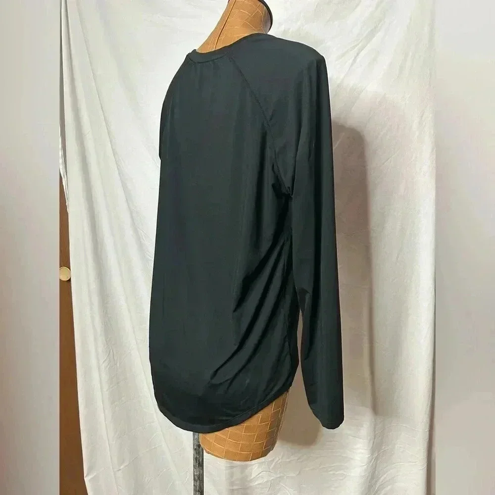 Jockey Thermals Mens Large Black Long Sleeve Base Layer Top‎ JK8412334